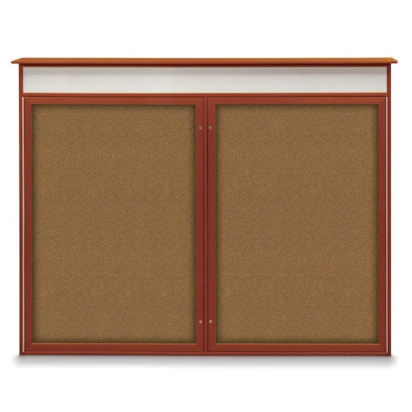 Single Door Enclosed Indoor Letterboard